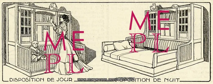 : FRENCH FOLDAWAY BED : FRENCH FOLDAWAY BED