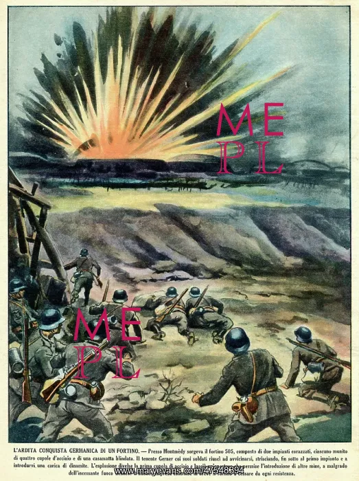 : FRENCH FORT DESTROYED : FRENCH FORT DESTROYED