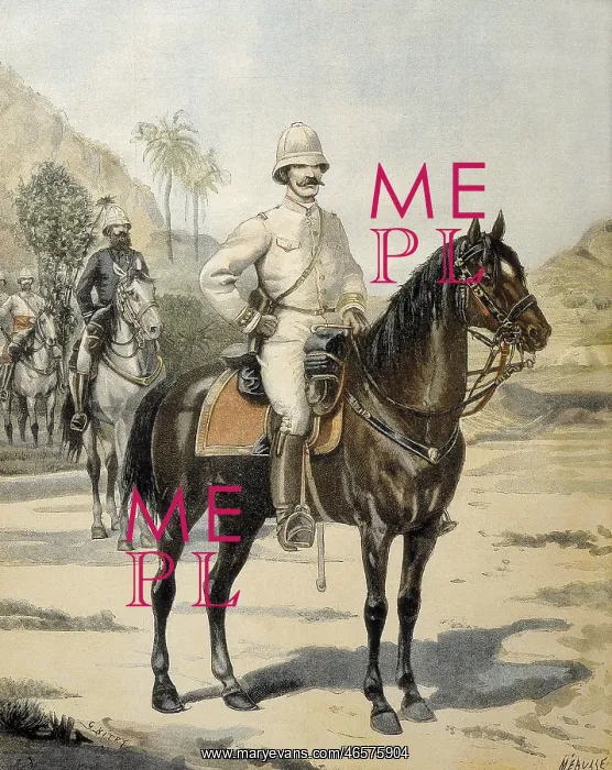 : French general Joseph Gallieni in Madagascar : French general Joseph Gallieni in Madagascar