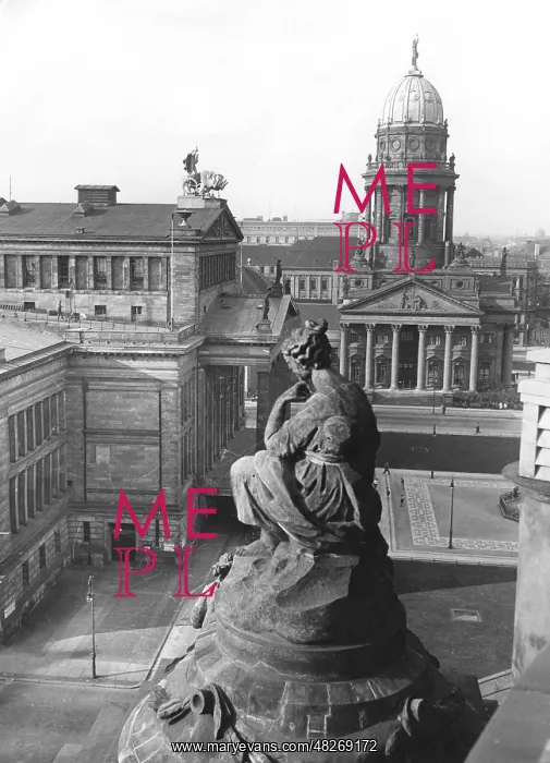 : The French and the German Cathedral at the : The French and the German Cathedral at the