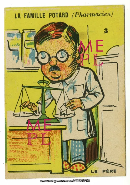 : French Happy Families - Pharmacist : French Happy Families - Pharmacist