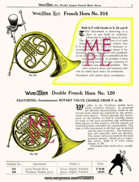  : FRENCH HORN (WURLITZER)
