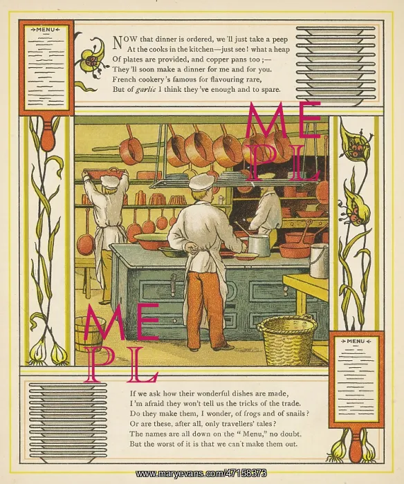  : French hotel kitchen