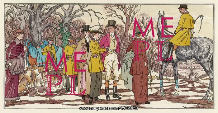 : FRENCH HUNT MEET 1912 : FRENCH HUNT MEET 1912