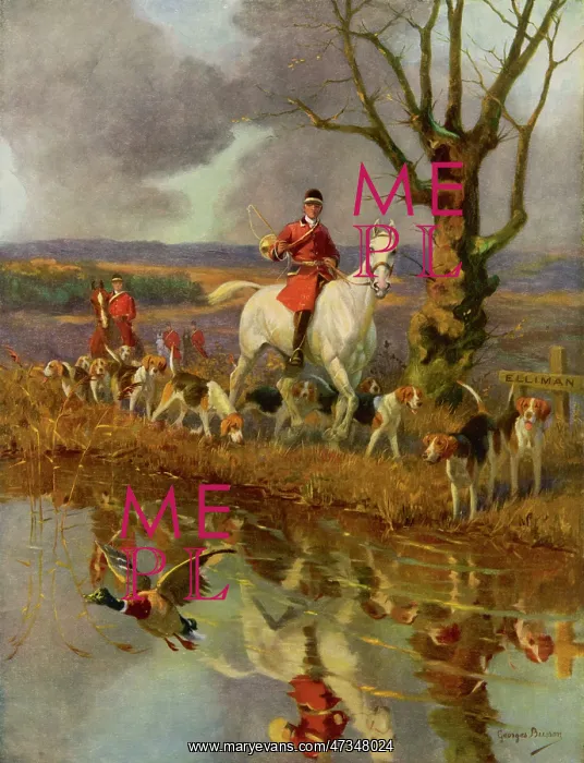  : FRENCH HUNTSMEN & HOUNDS