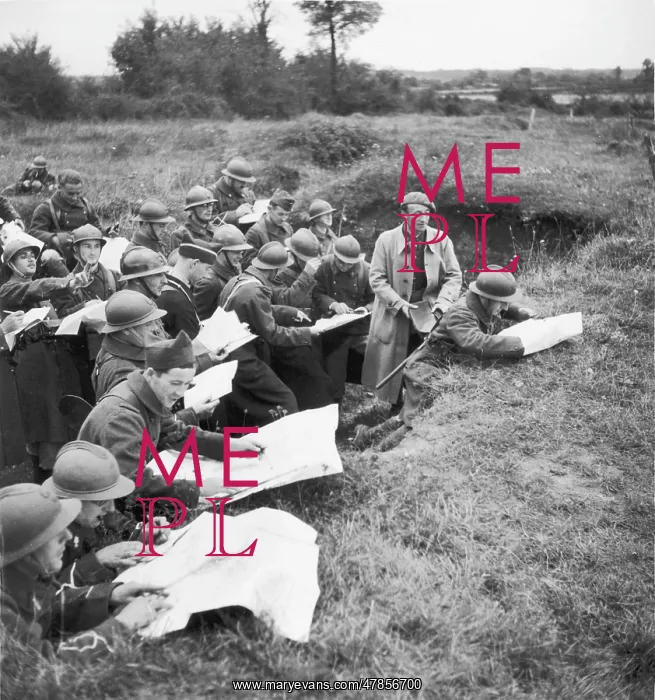  : French infantry officer training WWII