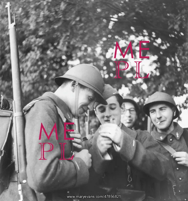  : French infantry officer training WWII
