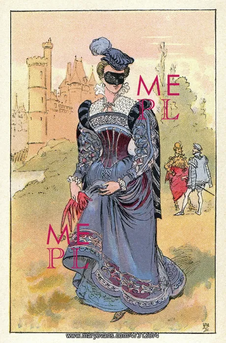  : French Lady circa 1570