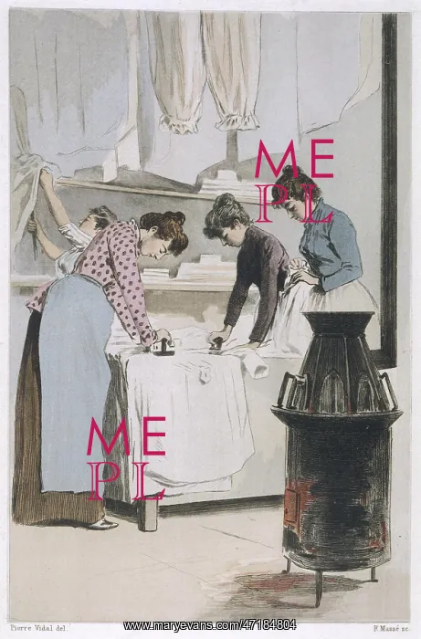 : FRENCH LAUNDRYMAIDS 1894 : FRENCH LAUNDRYMAIDS 1894