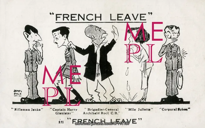 : French Leave, by Reginald Berkeley, touring play : French Leave, by Reginald Berkeley, touring play