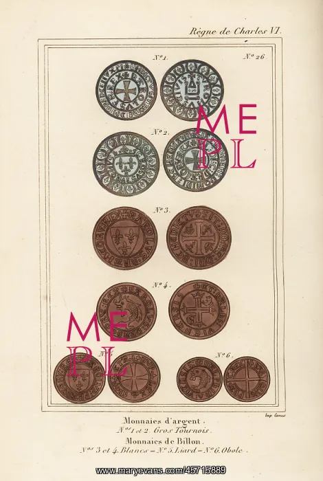 : French medieval silver (argent) and copper : French medieval silver (argent) and copper