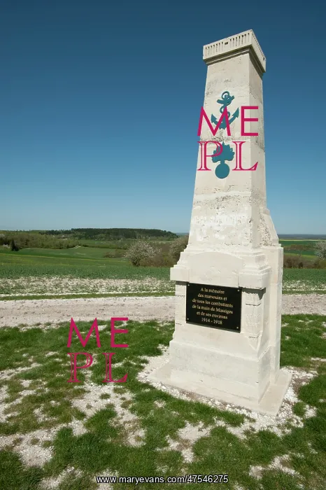 : French memorial at La Massiges