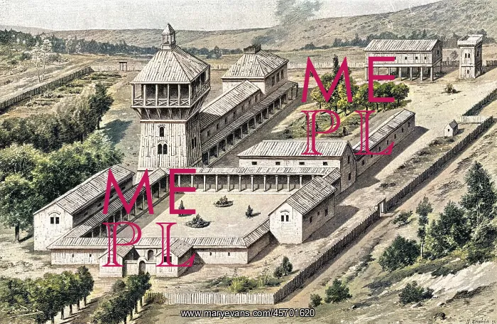  : FRENCH MEROVINGIAN VILLA