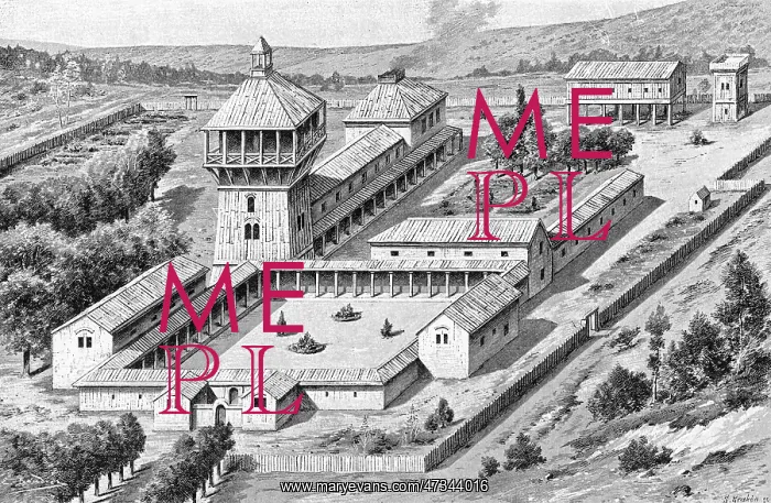 : FRENCH MEROVINGIAN VILLA