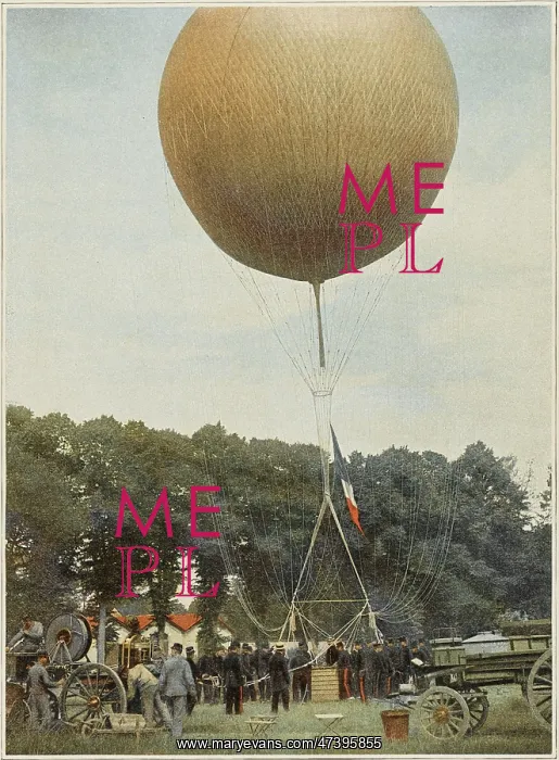 : French Military Balloon : French Military Balloon