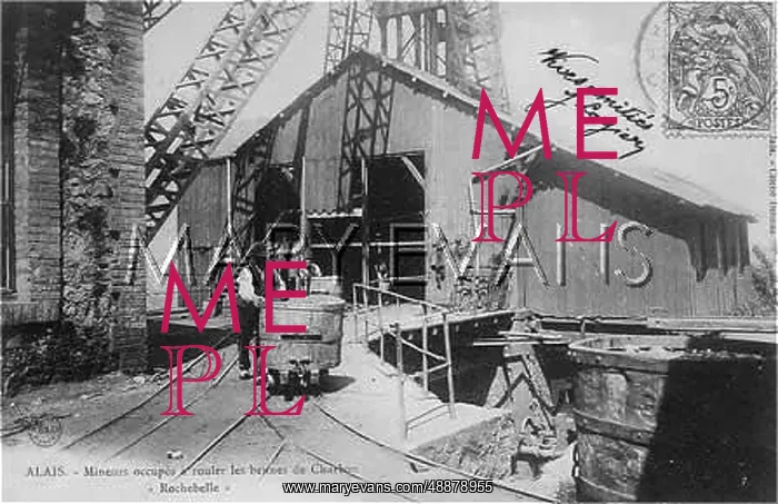  : FRENCH MINE / WAGONS / 1904