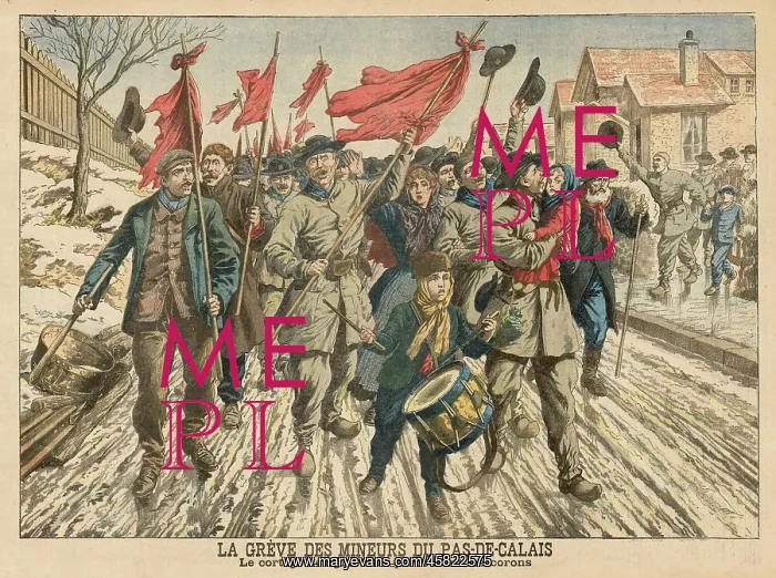 : FRENCH MINERS STRIKE : FRENCH MINERS STRIKE