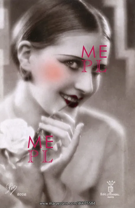 : French Model with fun Vampish expression! : French Model with fun Vampish expression!