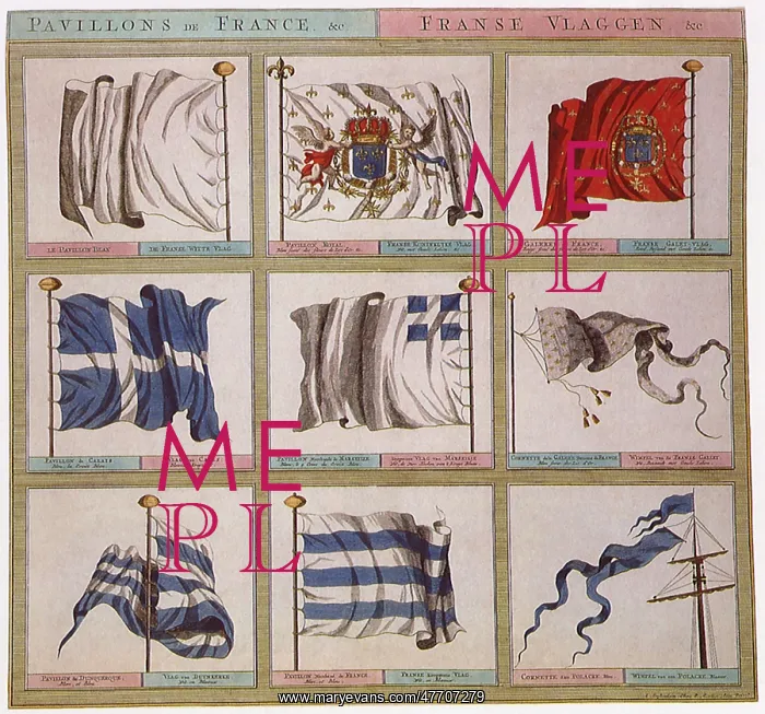  : French Naval Ensigns 1693
