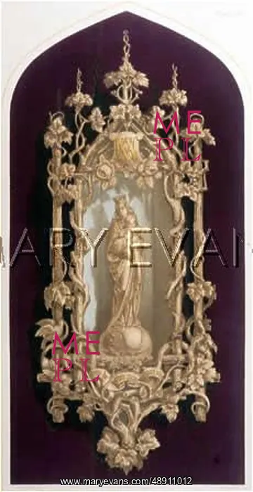 : FRENCH NICHE AND FIGURE : FRENCH NICHE AND FIGURE