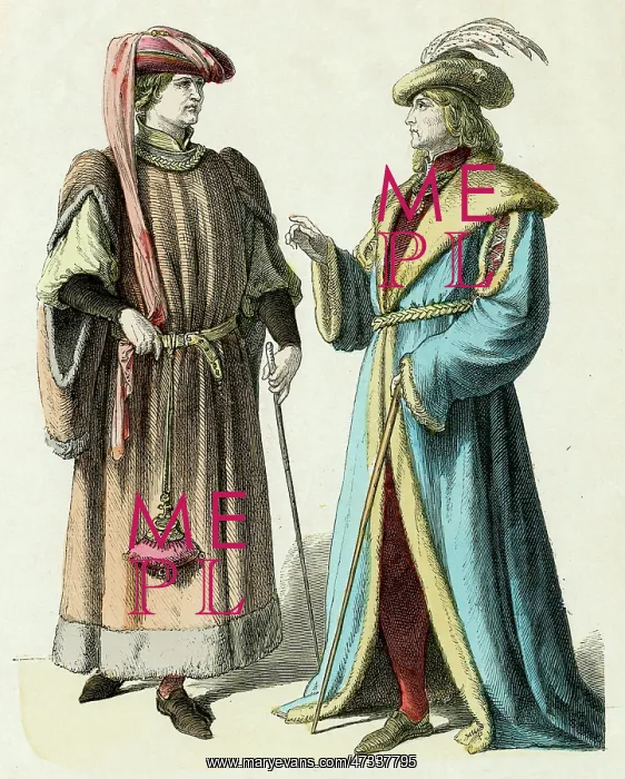: FRENCH NOBLES OF C15TH : FRENCH NOBLES OF C15TH