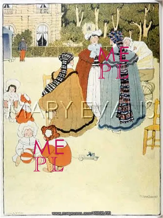 : FRENCH NURSES IN PARK : FRENCH NURSES IN PARK