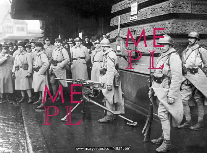  : French occupation of Duesseldorf, 1921