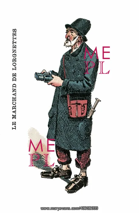 : French Occupations card series game 1890s : French Occupations card series game 1890s