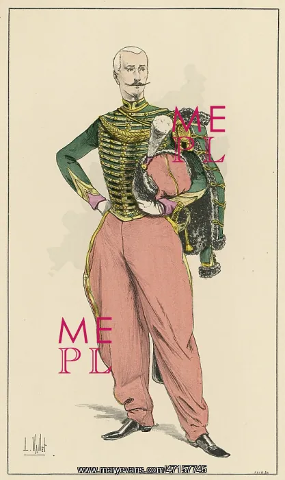 : FRENCH OFFICER, C1840 : FRENCH OFFICER, C1840