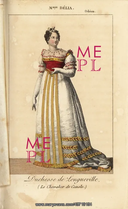 : French opera singer Mlle. Delia in Le Chevalier : French opera singer Mlle. Delia in Le Chevalier