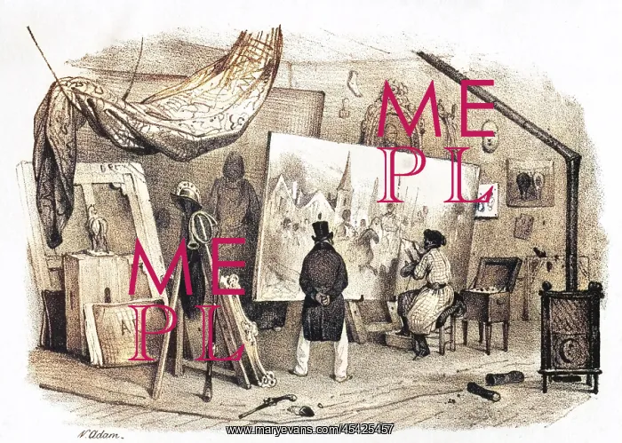 : FRENCH PAINTER AT WORK : FRENCH PAINTER AT WORK