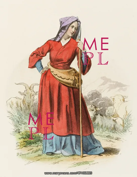  : French Peasant Dress