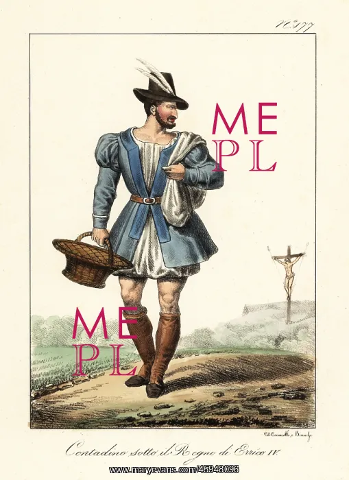 : French peasant in the reign of King Henry IV : French peasant in the reign of King Henry IV