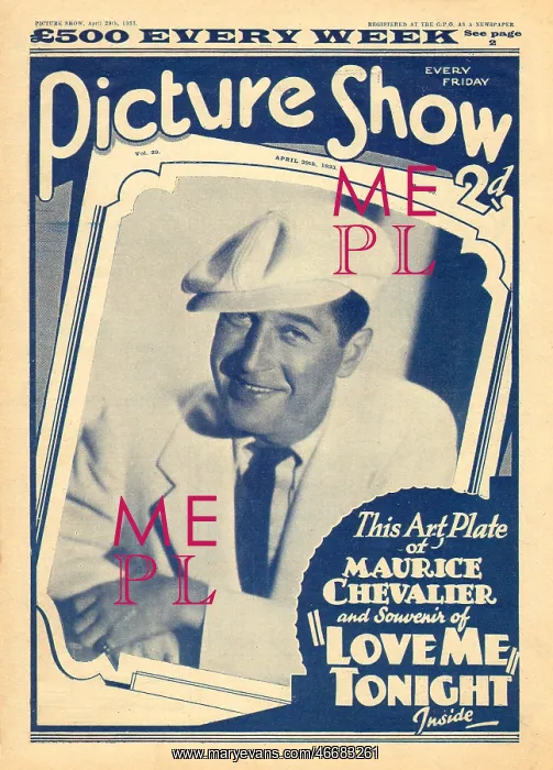 : French performer Maurice Chevalier : French performer Maurice Chevalier