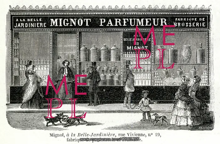 : French perfume shop 1854 : French perfume shop 1854