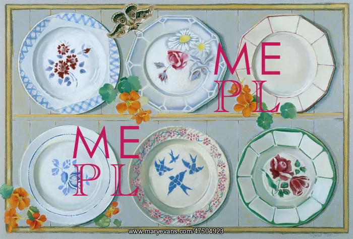 : French Plates ' six decorated plates : French Plates ' six decorated plates