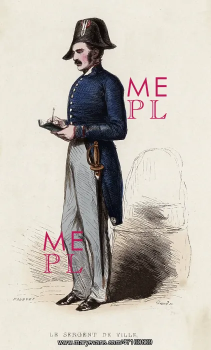  : French police - a gendarme sergeant