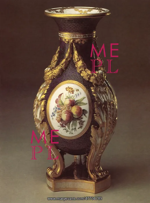 : French Porcelain Vase : French Porcelain Vase