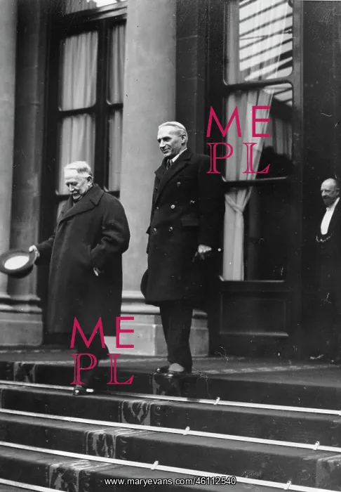 : Former French President Gaston Doumergue : Former French President Gaston Doumergue