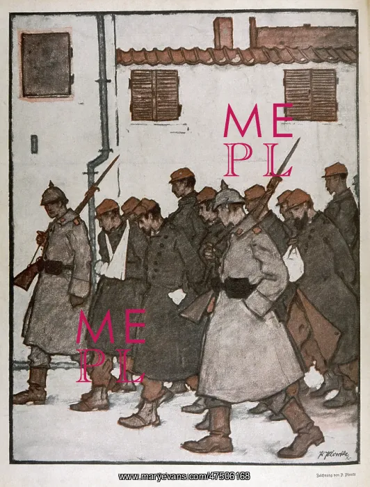 : FRENCH PRISONERS 1915 : FRENCH PRISONERS 1915