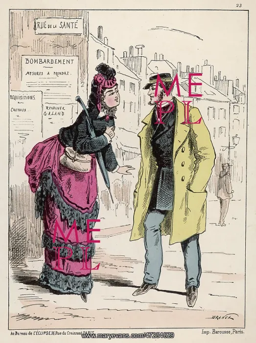 : FRENCH PROSTITUTE 1871 : FRENCH PROSTITUTE 1871