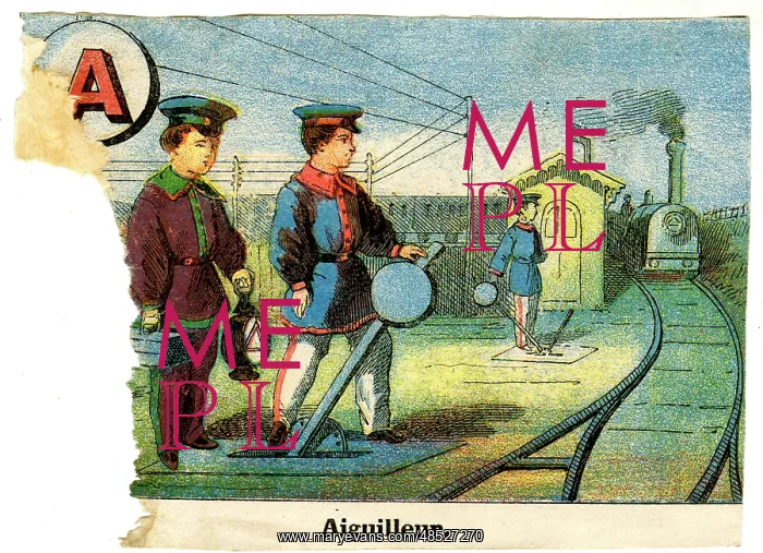 : French Railway Alphabet - A : French Railway Alphabet - A