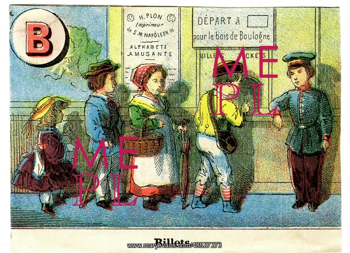  : French Railway Alphabet - B
