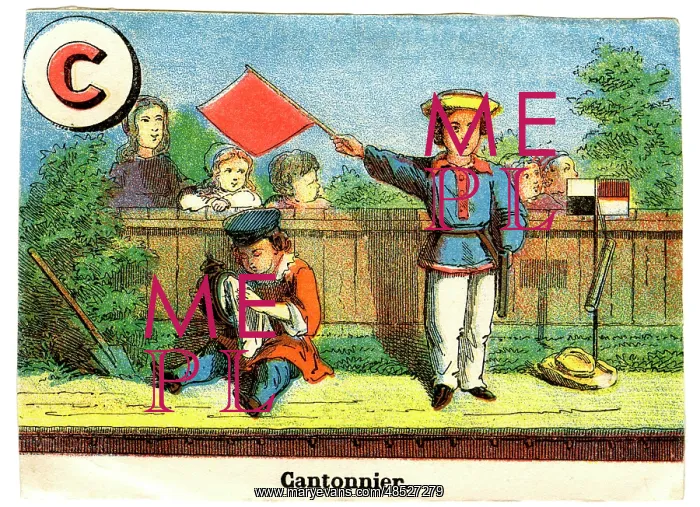  : French Railway Alphabet - C