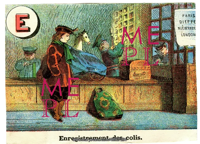 : French Railway Alphabet - E : French Railway Alphabet - E
