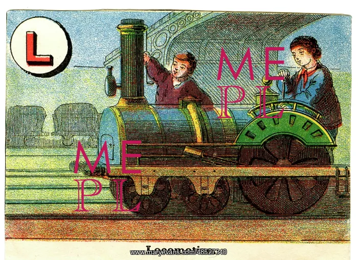  : French Railway Alphabet - L