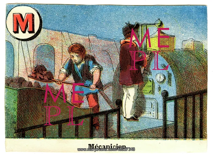  : French Railway Alphabet - M