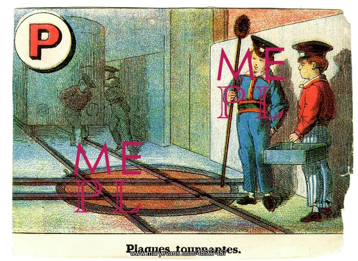 : French Railway Alphabet - P : French Railway Alphabet - P