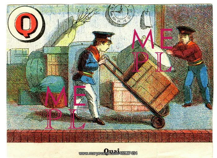  : French Railway Alphabet - Q
