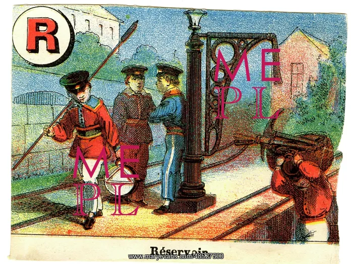  : French Railway Alphabet - R